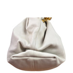 Bottega Veneta Cream Leather The Chain Pouch