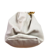 Bottega Veneta Cream Leather The Chain Pouch