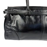 Prada Black Bonnie Calfskin Shoulder Bag