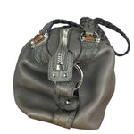 Gucci Supple Gray Bamboo Bar Medium Shoulder Bag
