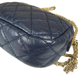 Chanel Navy Quilted Lambskin Small Camera Bag 2019