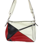 Loewe Colorblock Leather Puzzle Two-Way Bag