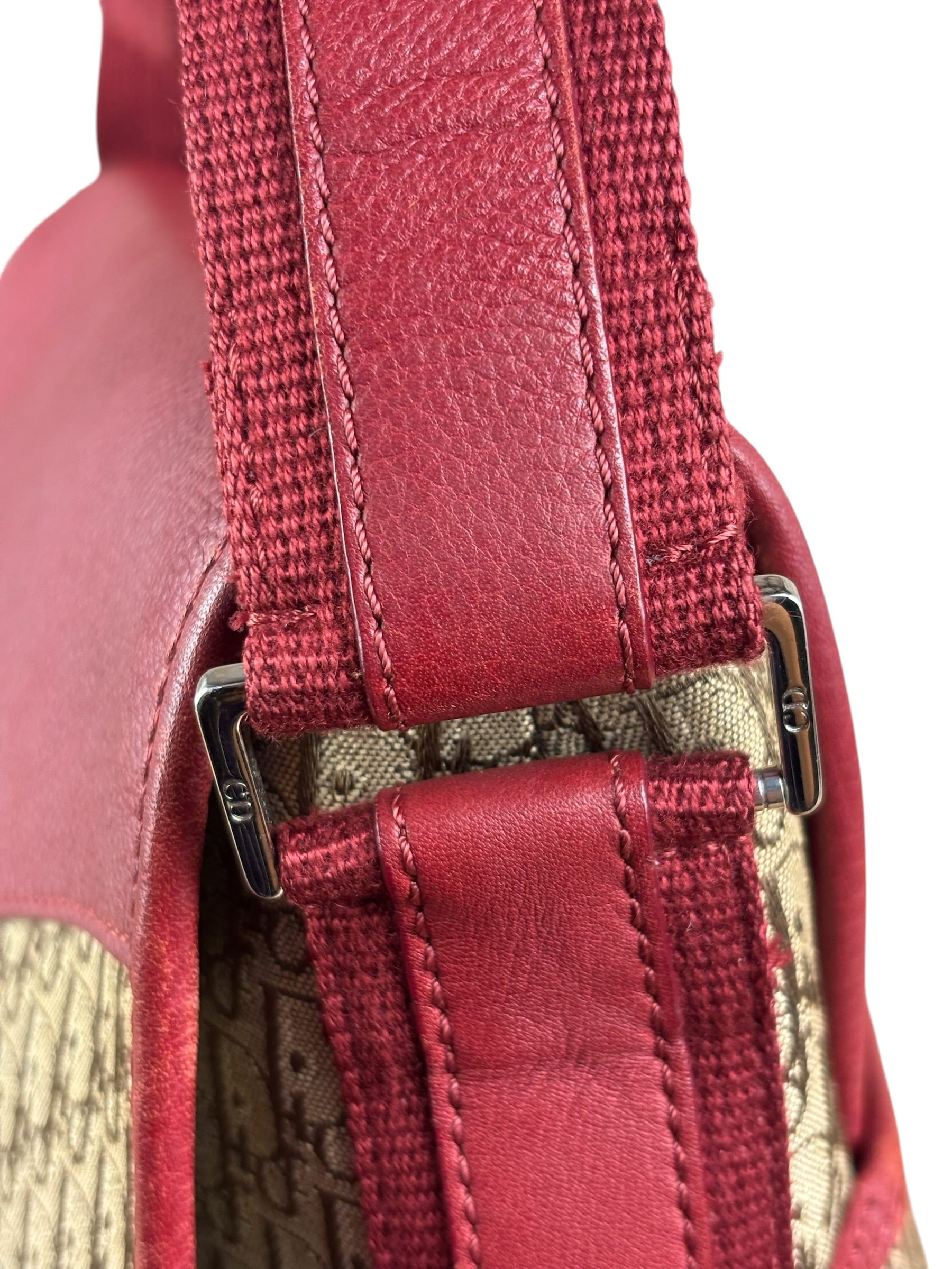 Christian Dior Street Chic Canvas Messenger Bag