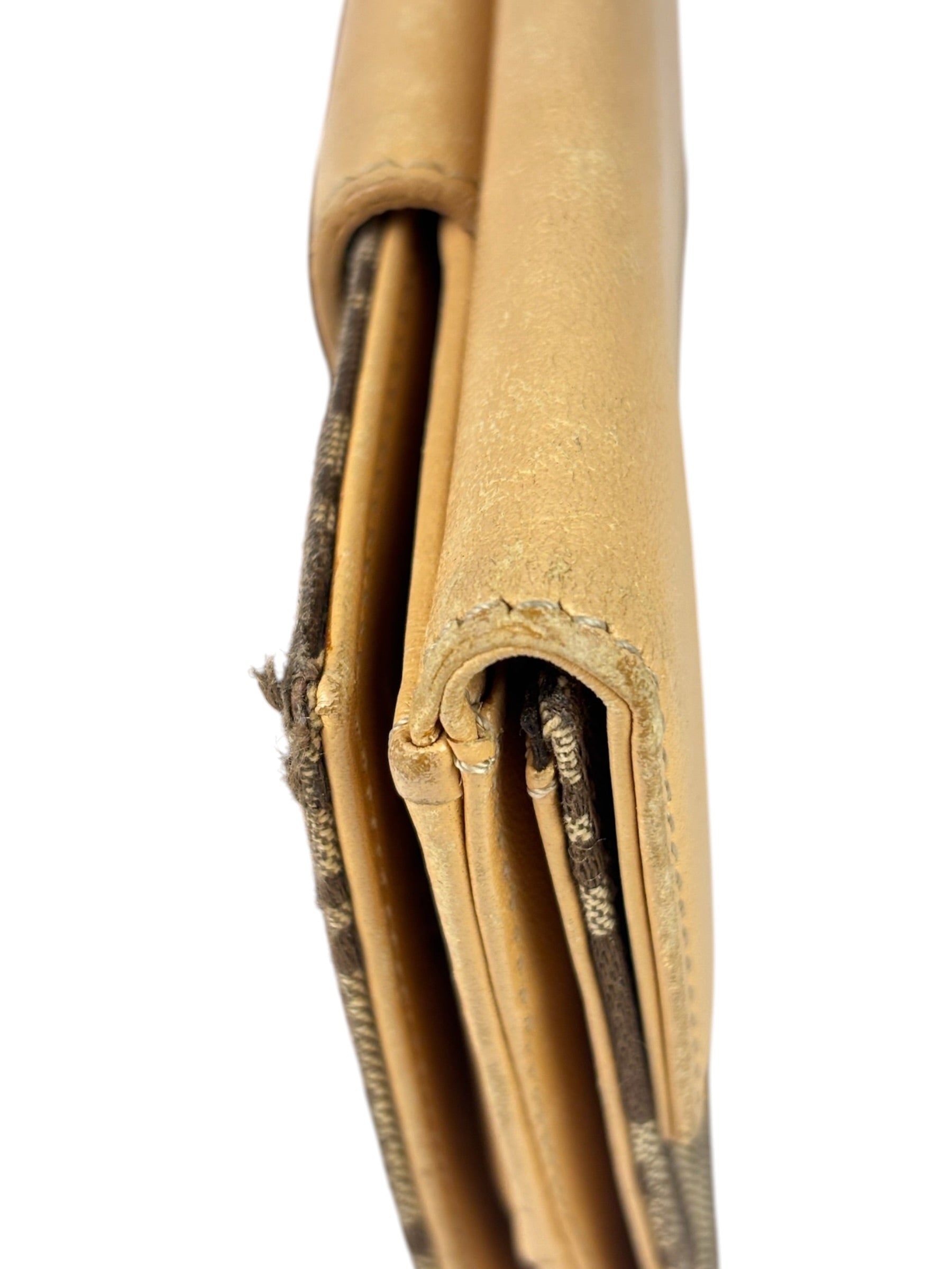 Fendi Beige Zucca Bi-Fold Wallet