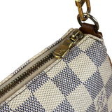 Louis Vuitton Damier Azur Eva Clutch Shoulder Bag