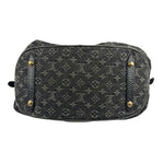 Louis Vuitton Black Denim Mahina Hobo Bag XL