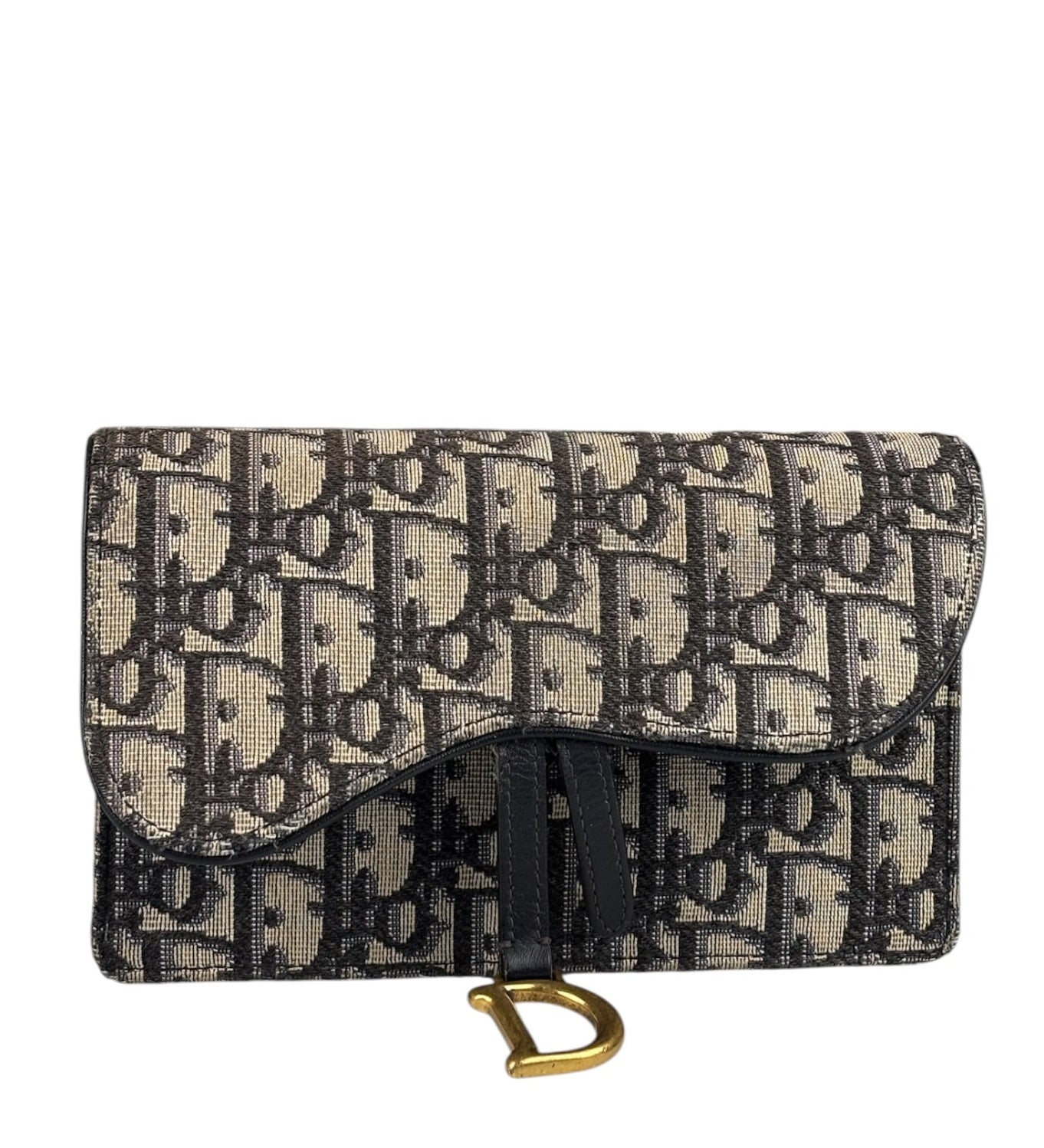 Christian Dior Oblique Trotter Saddle Bag