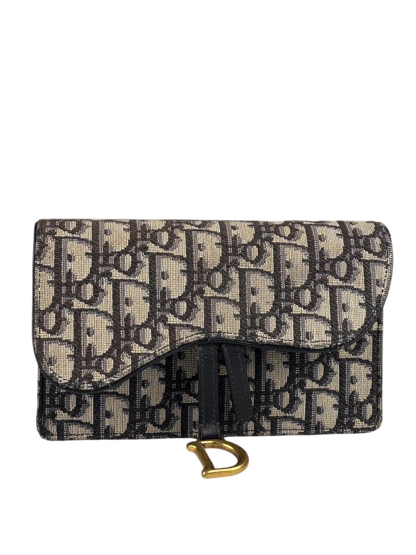 Christian Dior Oblique Trotter Saddle Bag