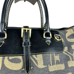 Dooney & Burke Vintage Canvas Logo Tote