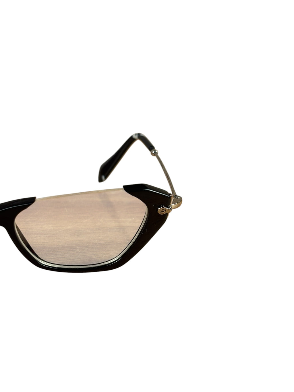 Miu Miu Black Butterfly Optical Frame RX