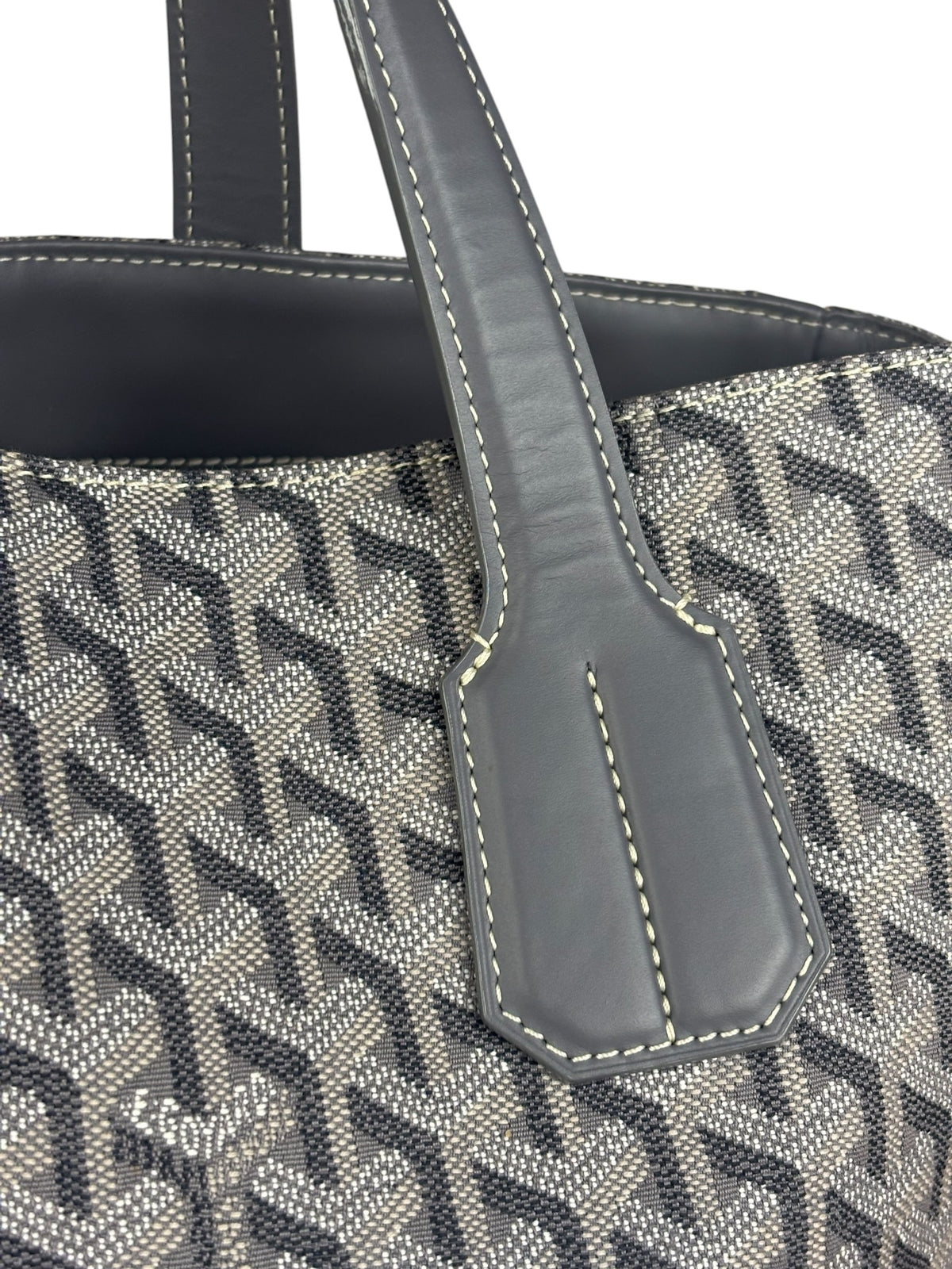 Goyard Grey Canvas Voltaire 2Way Tote