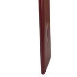 Cartier Vintage Burgundy Leather Bordeaux Bi-Fold Long Wallet