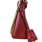 Prada Re-Edition Saffiano Leather Shoulder Bag Red