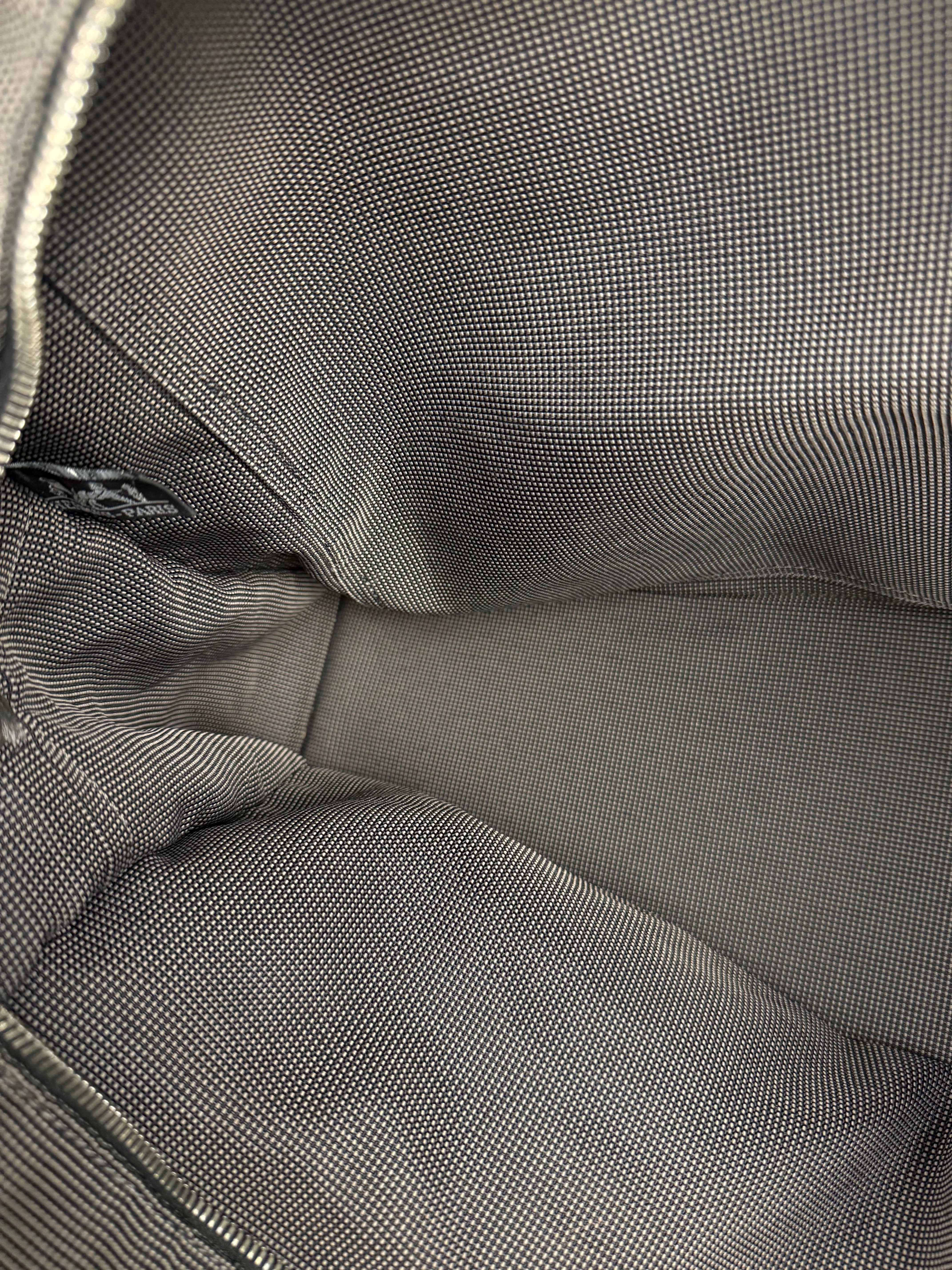 Hermes Herline Canvas Tote Grey