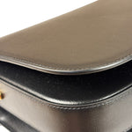 Gucci Black Leather Horsebit 1955 Shoulder Bag