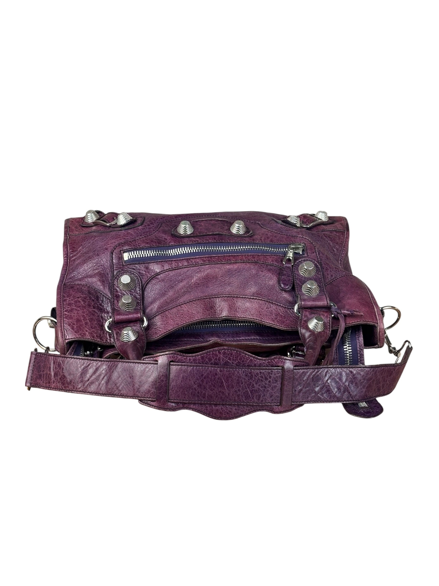 Balenciaga Purple City Bag