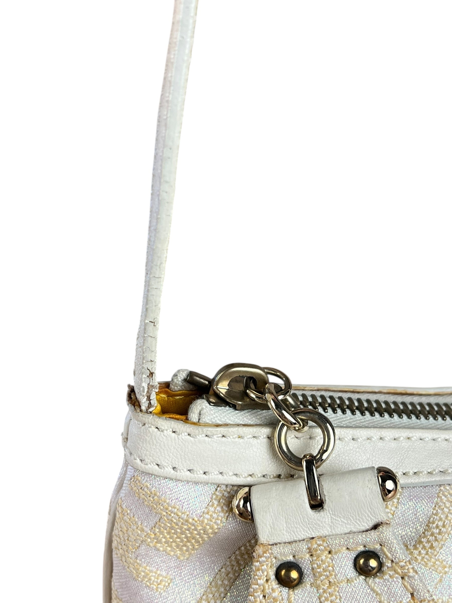 Fendi Sparkle Zucca Pochette Shoulder Bag