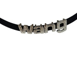 Alexander Wang Silver Satin Heiress Pouch