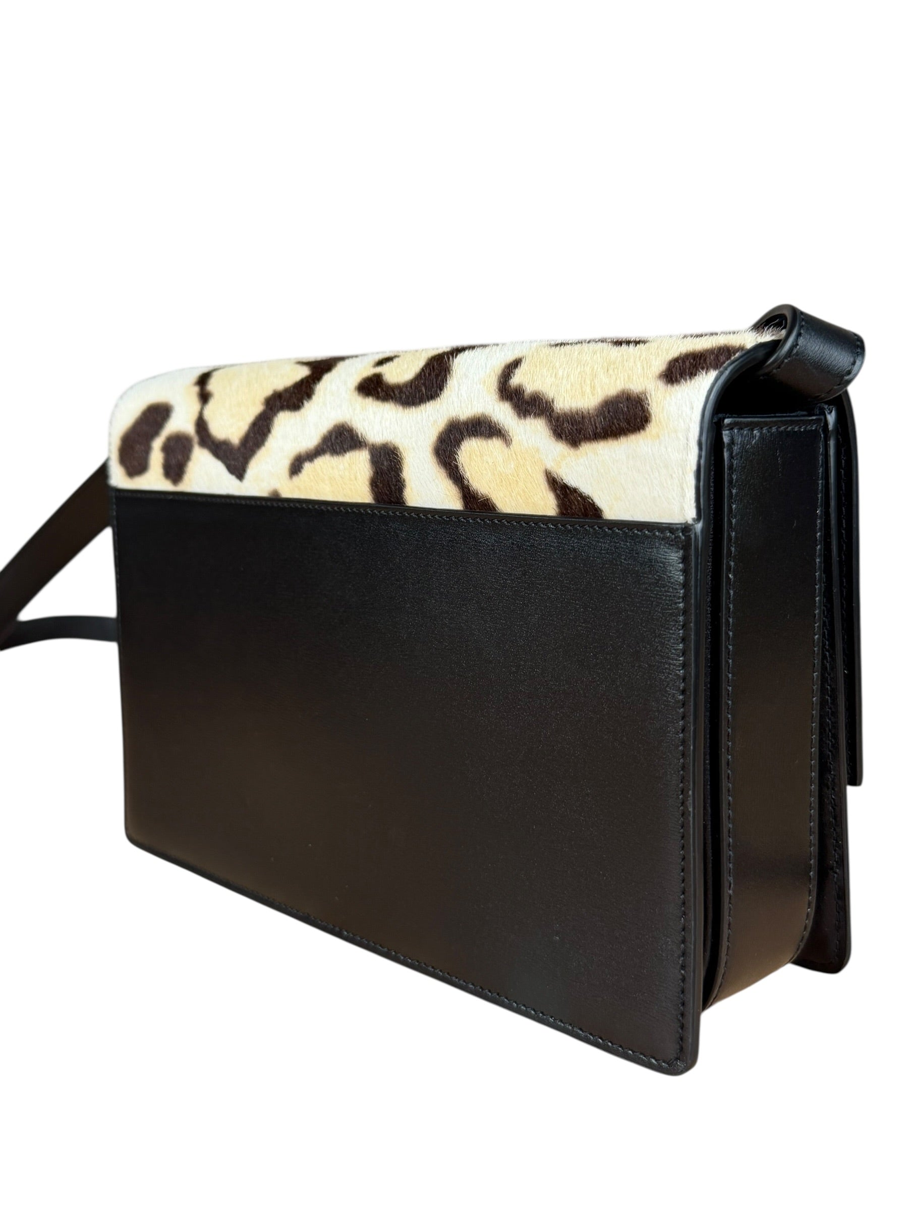 YSL Leopard Print Bellechasse Crossbody