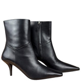 Gucci Black Leather Heel Boots