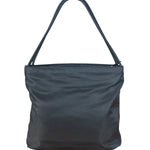 Prada Vintage Black Nylon Shoulder Tote