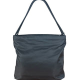 Prada Vintage Black Nylon Shoulder Tote