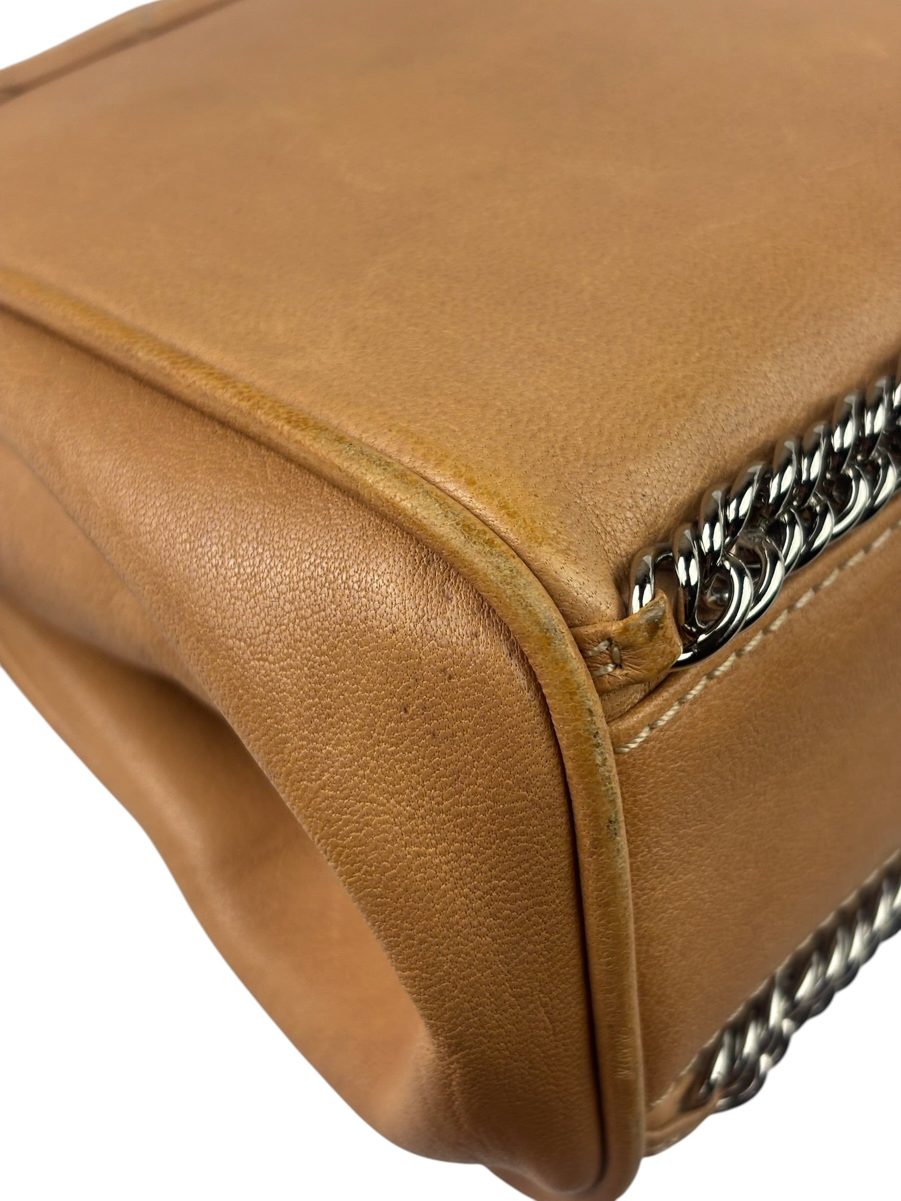Chanel Beige Bijoux Accordion Flap Bag 2008