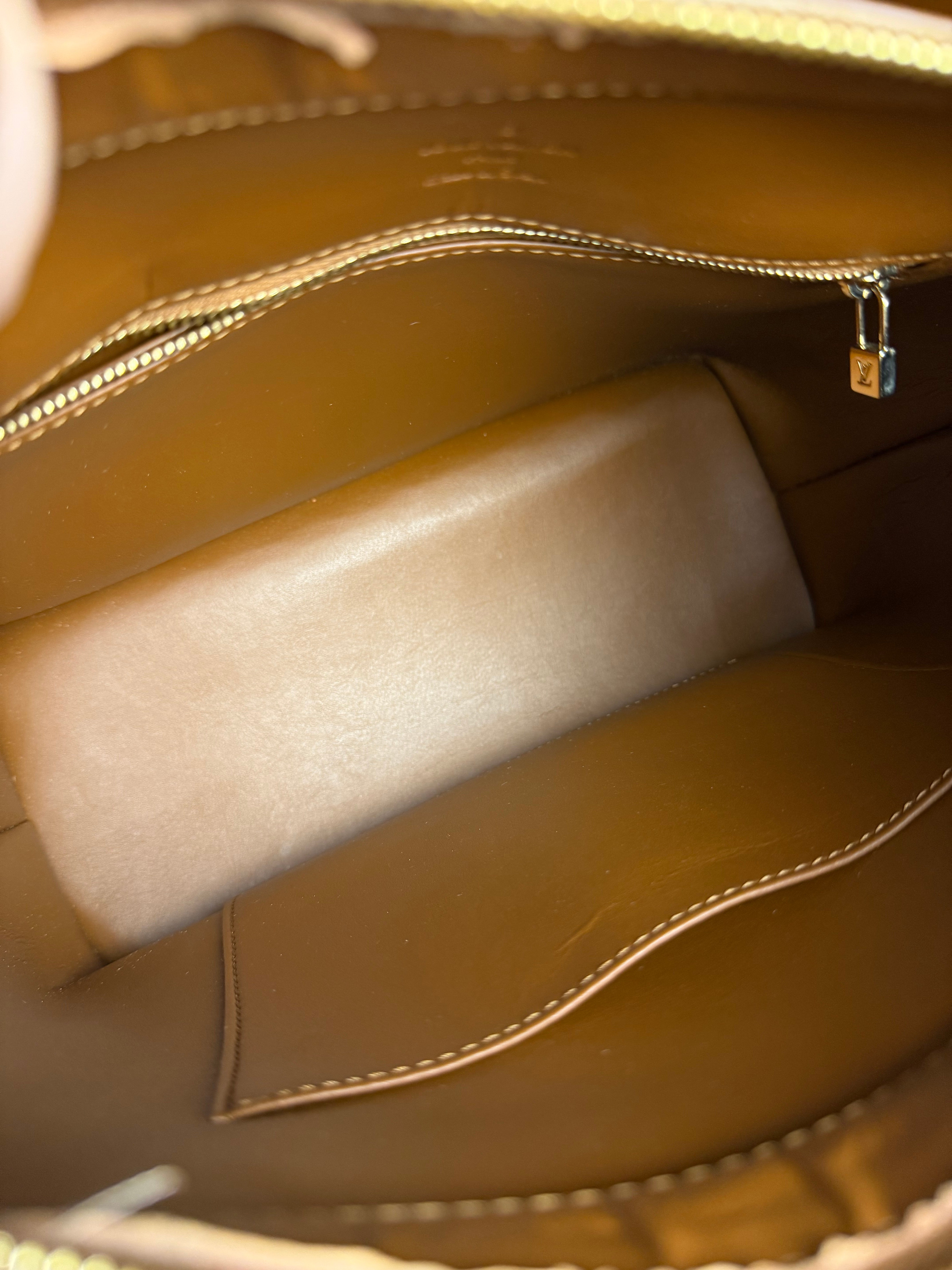 Louis Vuitton Monogram Vernis Houston Bronze