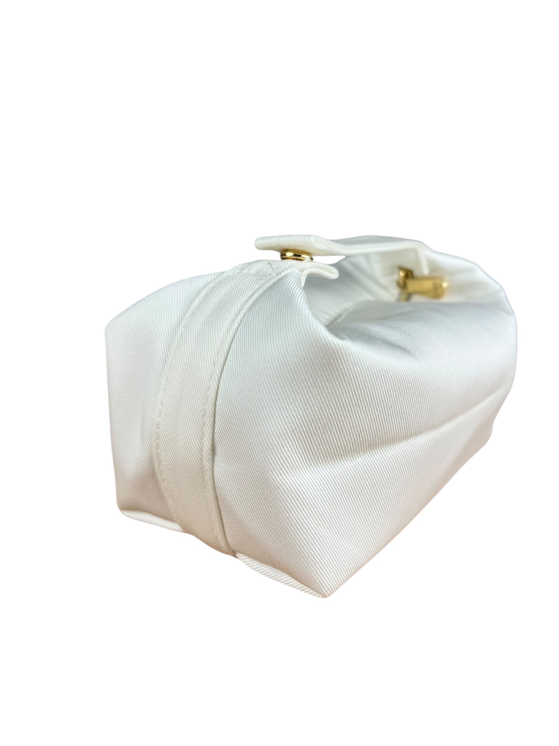 Dior Beauty White Canvas Mini Pouch