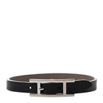 Hermes Black/Silver Behapi Leather Bracelet