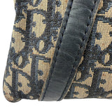 Christian Dior Vintage Canvas Monogram Trotter Oblique Boston Hand Bag