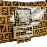 Fendi FF PVC Coated Canvas Baguette