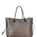 Louis Vuitton Canvas Monogram Damier Ebene Neverfull GM