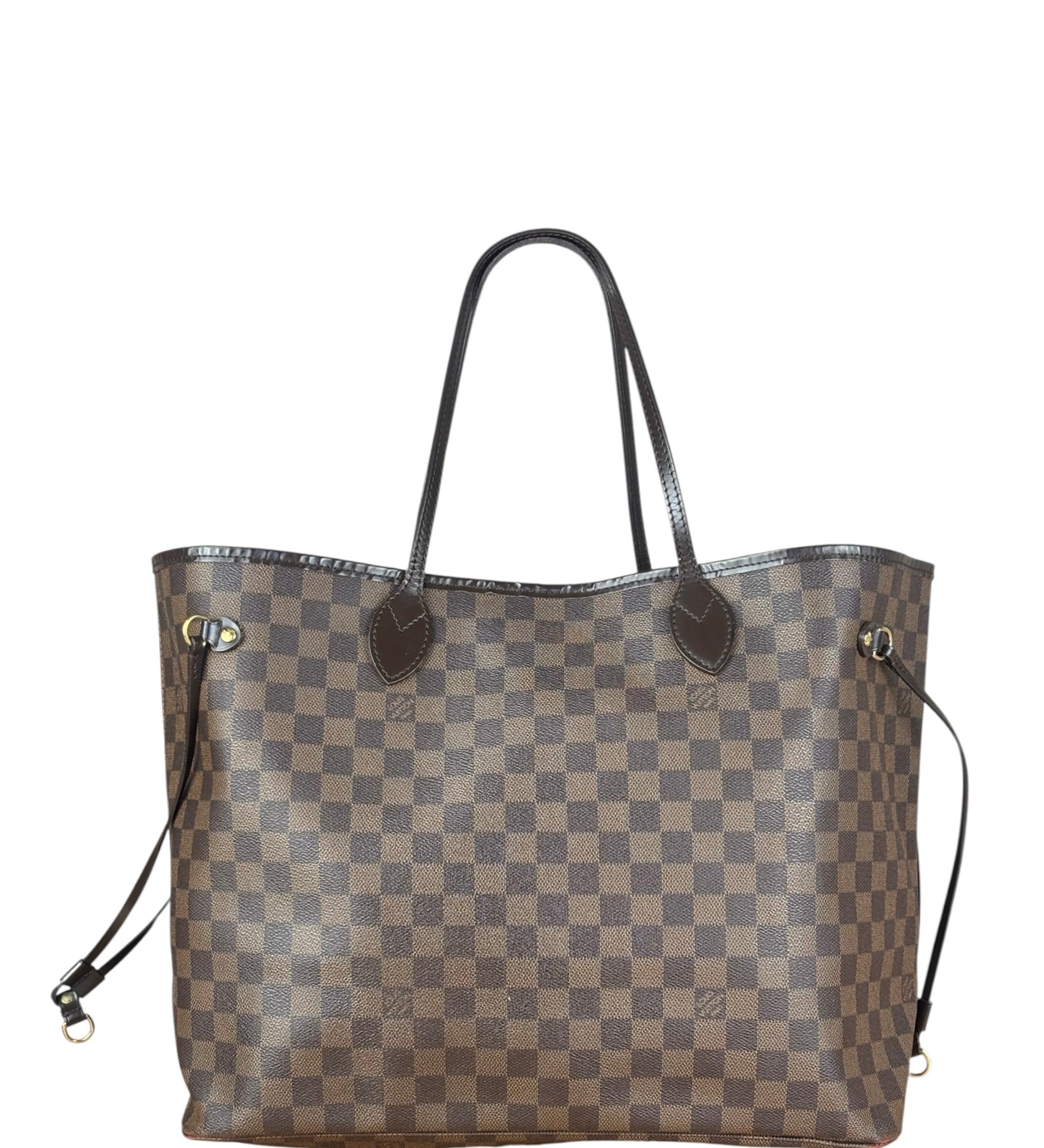 Louis Vuitton Canvas Monogram Damier Ebene Neverfull GM