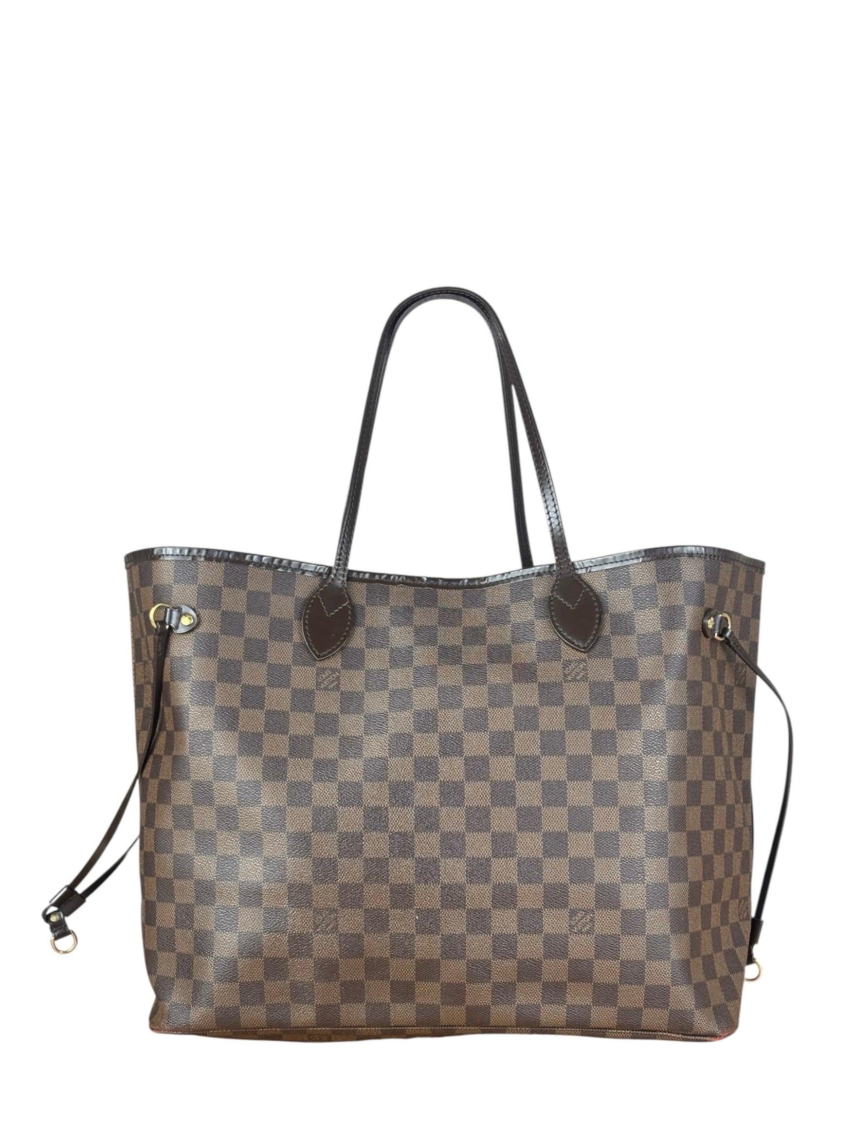 Louis Vuitton Canvas Monogram Damier Ebene Neverfull GM