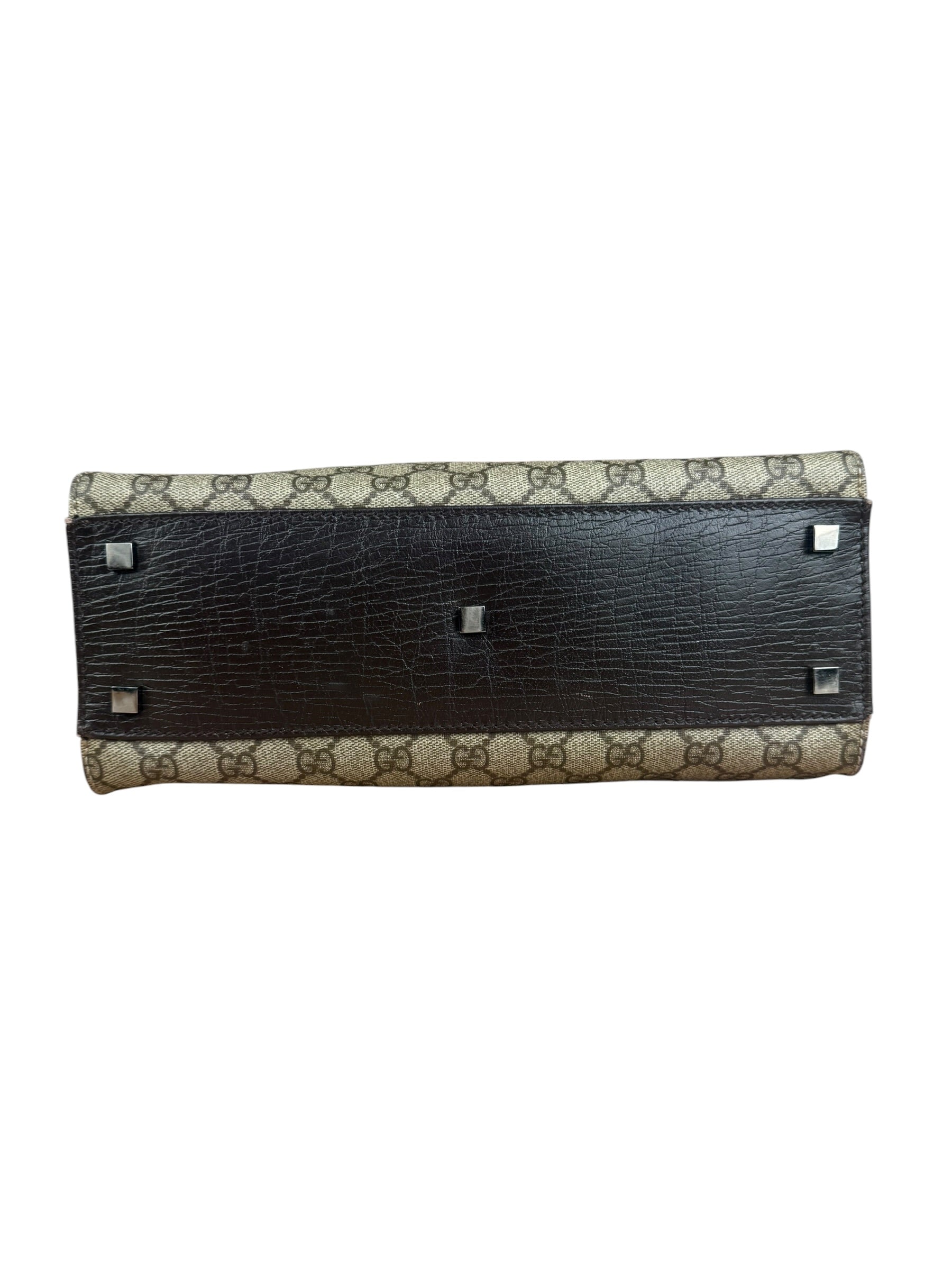 Gucci GG Coated Canvas Top Handle Tote