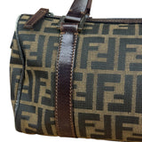 Fendi Vintage FF Zucca Print Mini Boston Handbag