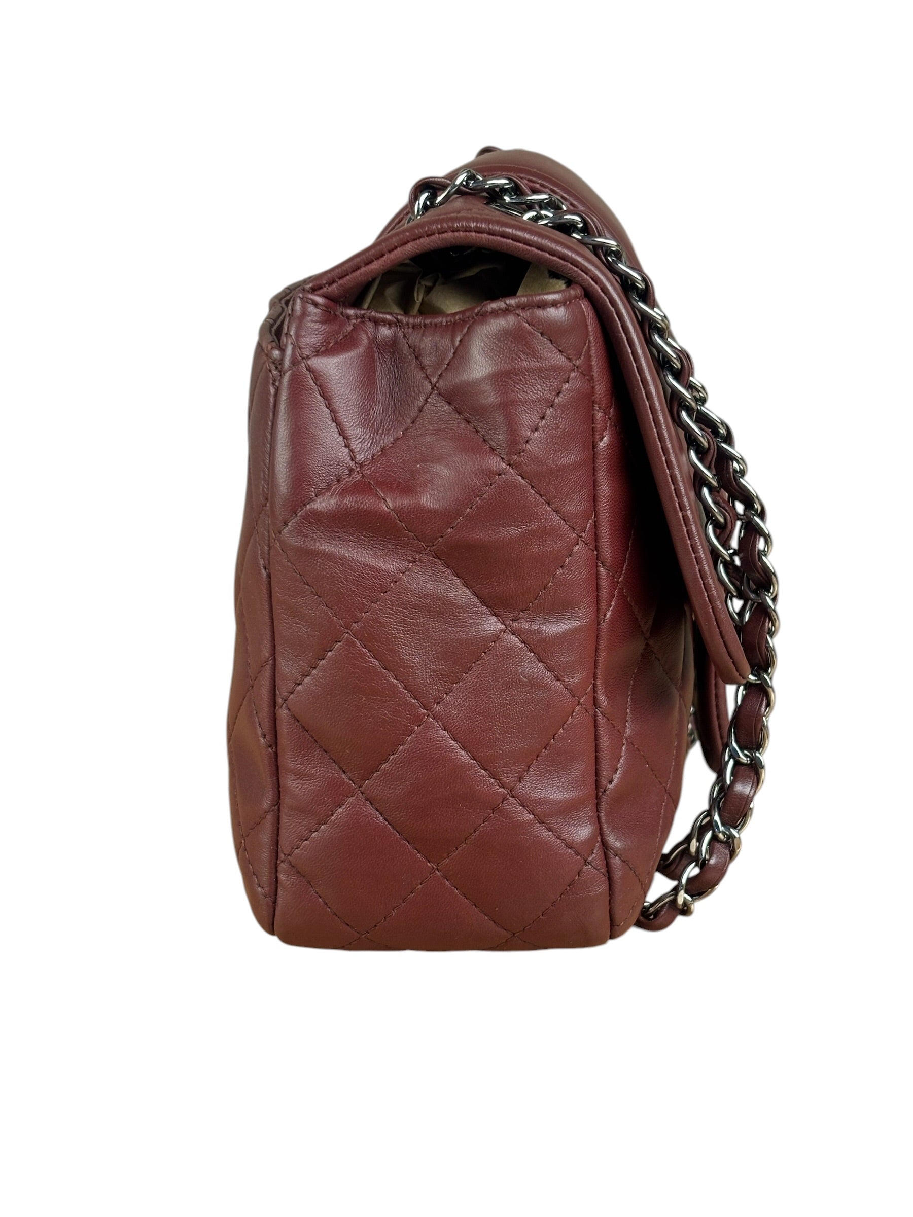 Chanel Burgundy Elementary Chic Flap 2018