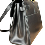Saint Laurent Le Fermoir Top Handle 2Way Black