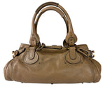 Chloe Brown Leather Paddington Shoulder Bag