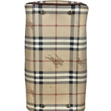 Burberry Vintage Haymarkert House Mini Boston Handbag