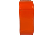Gucci Orange Patent Leather Hobo Bag