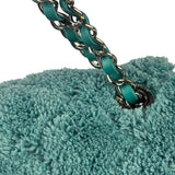 Chanel Mint Green Quilted Terry Cloth Coco Beach Flap Bag 2019