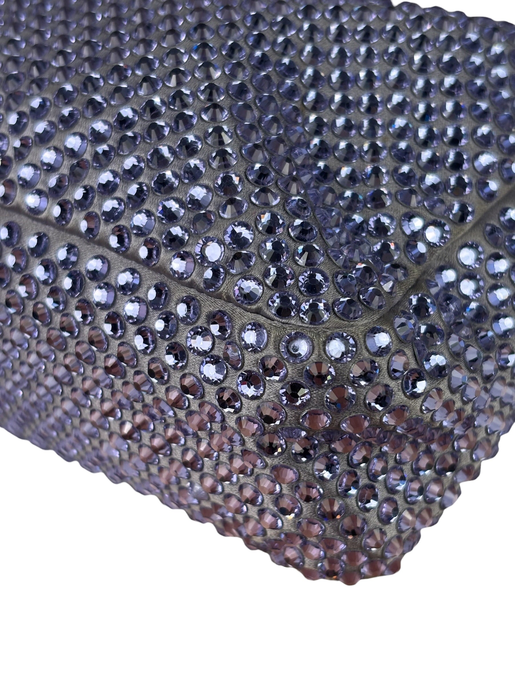 Prada Purple Crystal Re-Edition Pochette