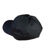 Saint Laurent Black SL Embroidered Baseball Cap