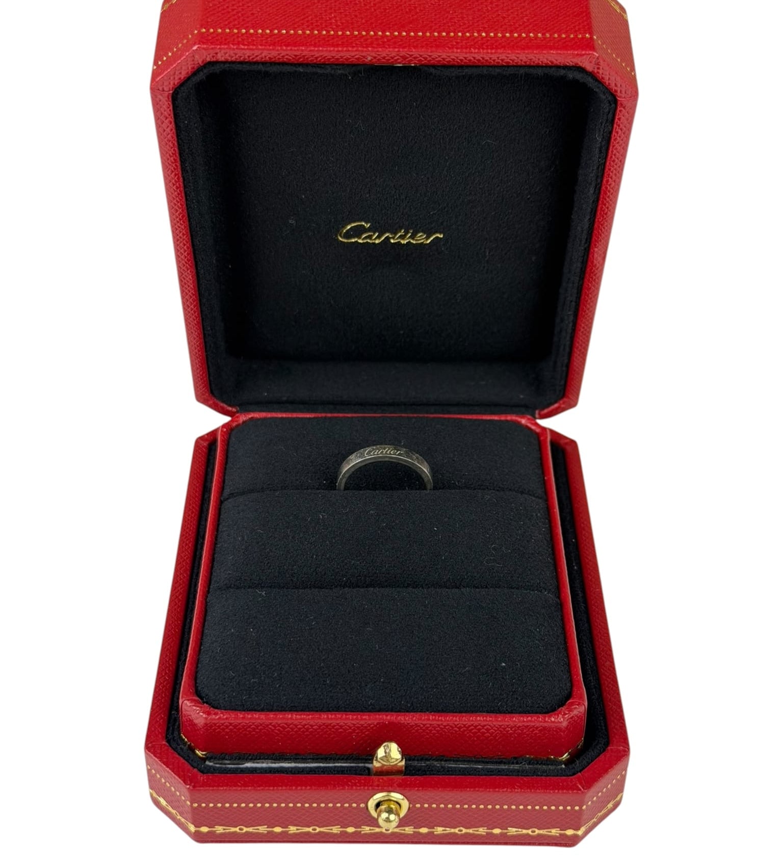 Cartier C De Cartier Wedding Platinum Band