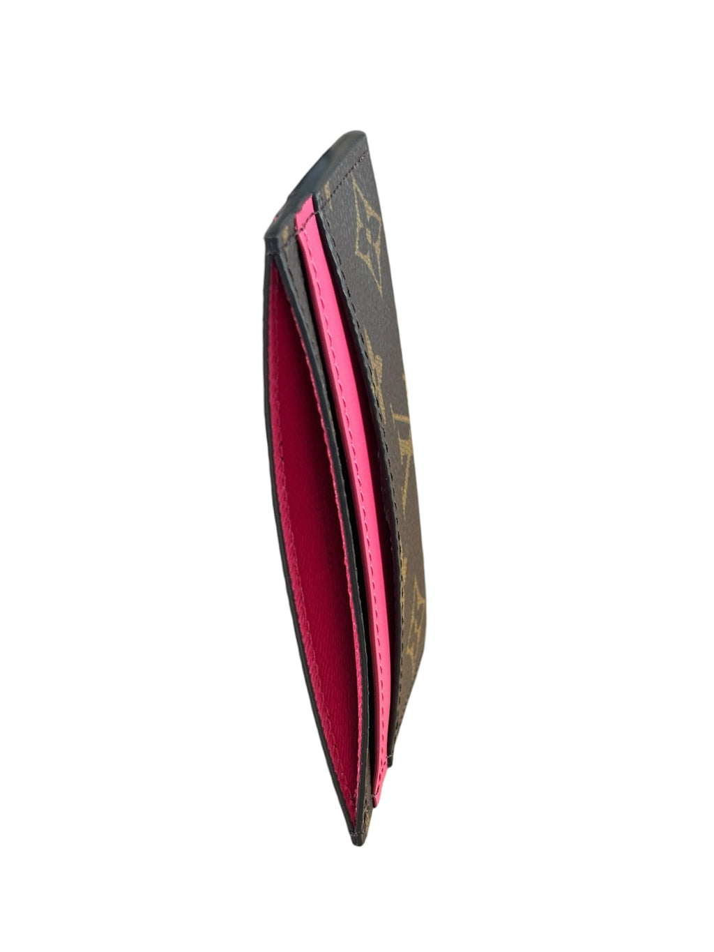 Louis Vuitton Brown/Pink Monogram Card Holder