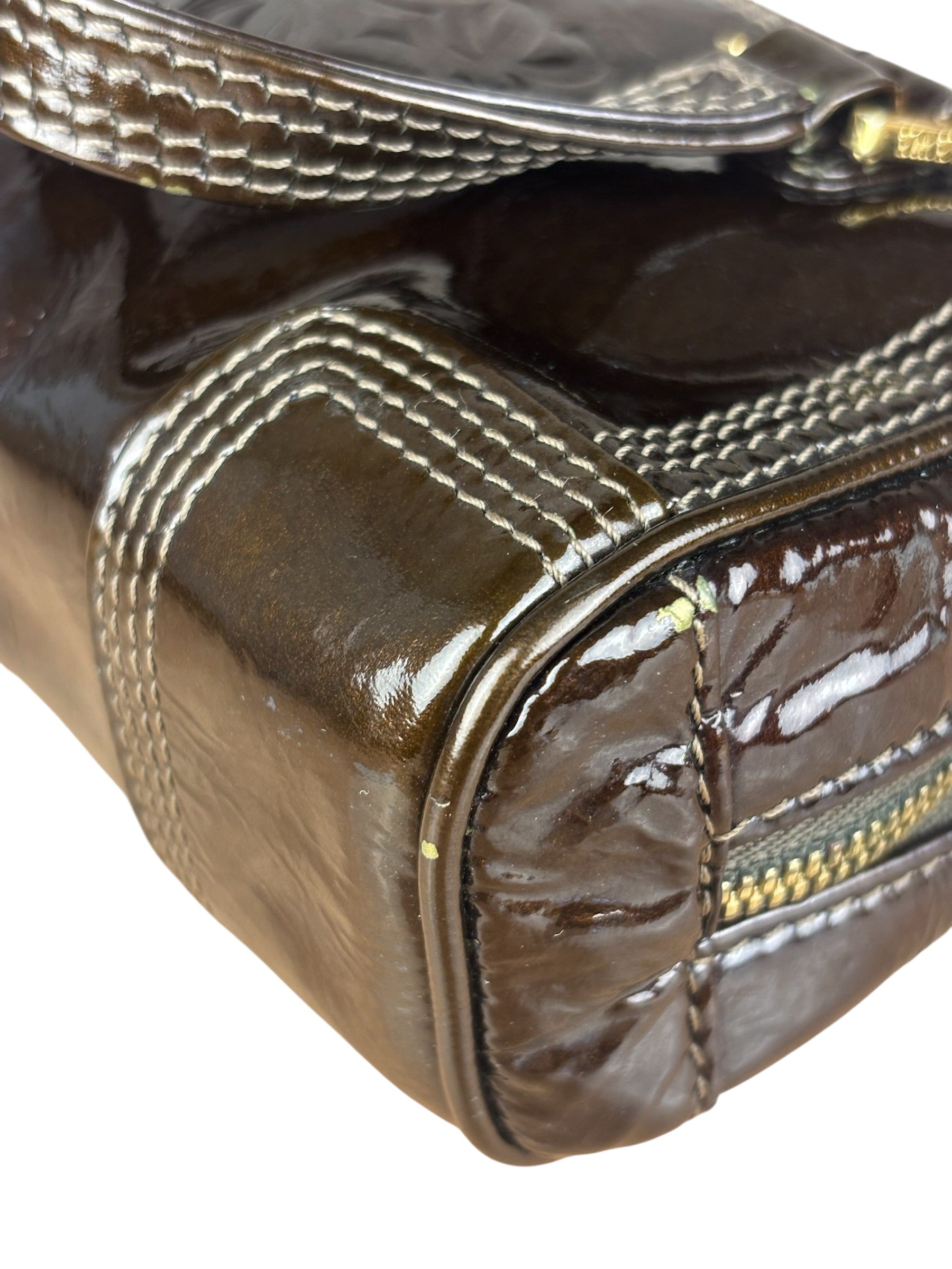 Loewe Patent Leather Micro Amazona Mini Bag