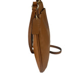 Coach Tan Brown Pebble Leather Crossbody Bag