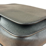 Louis Vuitton Black Leather Taiga Andrei Messenger Bag